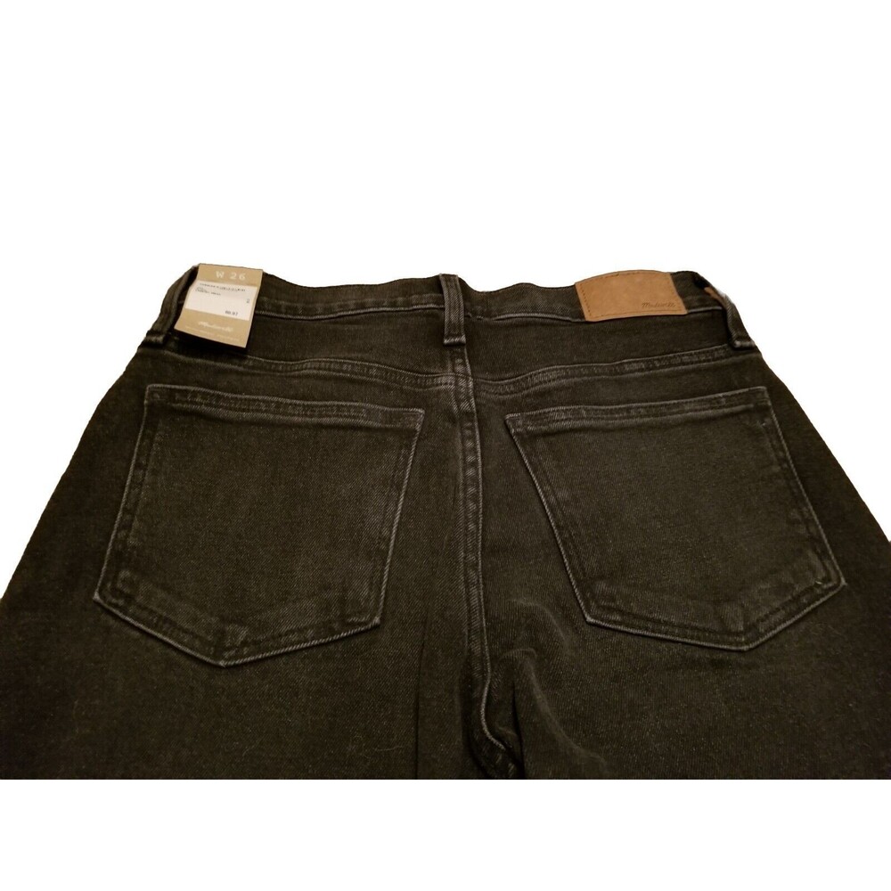 Madewell Jeans Women's 26 Black Perfect Vintage Erskine Wash New w/Tag (29×28) - Picture 4 of 6